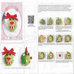 Christmas Theme Needle Felting Keychain Kit with Instructions&nbsp;DIY-F111-01