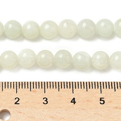 Natural Xiuyan Jade Beads Strands&nbsp;LS-G-Z085-A01-6mm