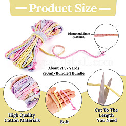 Gradient Color Cotton Cord&nbsp;OCOR-TAC0021-11C