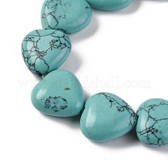 Synthetic Turquoise Beads Strands&nbsp;G-I372-A07-01