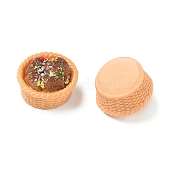Opaque Resin Cabochons&nbsp;RESI-A055-01