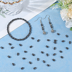 100Pcs Non-Magnetic Synthetic Hematite Beads&nbsp;G-BBC0001-56