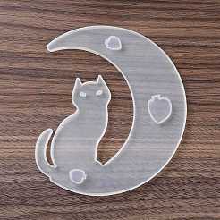 DIY Animal on the Crescent Moon Big Pendant Silicone Molds&nbsp;DIY-F125-03
