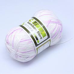 6 Rolls  Bamboo Fiber Silk Blended Yarn&nbsp;YCOR-R024-ZM041A