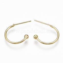 Brass Stud Earrings&nbsp;KK-S348-375