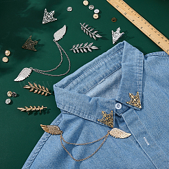 Alloy & Iron Brooches&nbsp;JEWB-DC0001-30