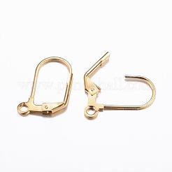 304 Stainless Steel Earrings&nbsp;STAS-P166-11G