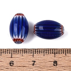 Handmade Millefiori Glass Barrel Beads&nbsp;LA-N002-04D