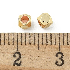 Rack Plating Brass Spacer Beads&nbsp;FIND-T071-03G-B01-RS