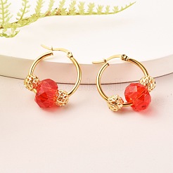 304 Stainless Steel Hoop Earrings&nbsp;EJEW-JE04557