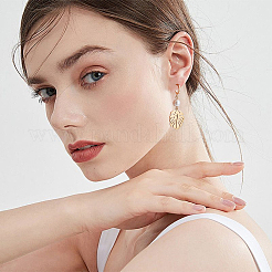 20Pcs 2 Colors Brass Stud Earring Findings with 20Pcs Plastic Ear Nuts&nbsp;FIND-BBC0002-13