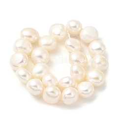 Natural Cultured Freshwater Pearl Beads Strands&nbsp;PEAR-A006-09I