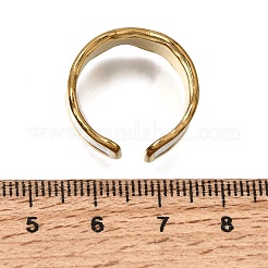 304 Stainless Steel Enamel Cuff Open Rings&nbsp;SA-CBA369F-06G