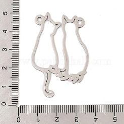201 Stainless Steel Pendants&nbsp;STAS-Z109-09P