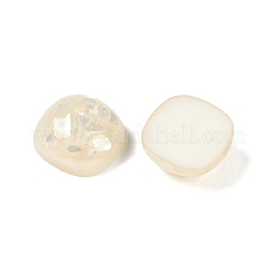 Translucent Epoxy Resin & Shell Decoden Cabochons&nbsp;CRES-S367-02