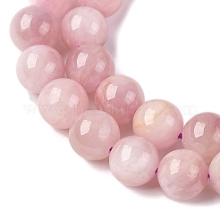Round Natural Kunzite Beads Strands&nbsp;G-K068-27-8mm