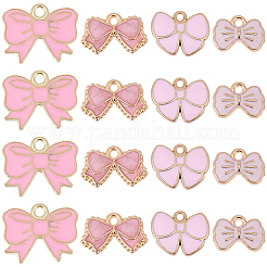 120Pcs 4 Styles Alloy Enamel Pendants&nbsp;ENAM-SC0007-46