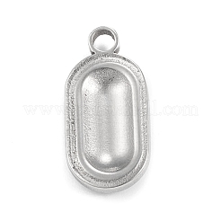 Non-Tarnish 304 Stainless Steel Pendants&nbsp;STAS-F287-50P