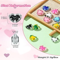 16Pcs 8 Colors Glass Beads&nbsp;LAMP-CJ0001-99
