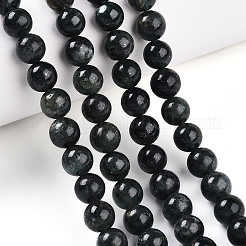 Natural Green Kyanite Beads Strands&nbsp;G-T140-8mm-07