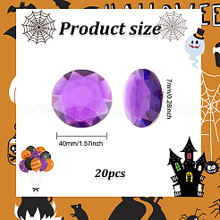 Self-Adhesive Acrylic Rhinestone Stickers&nbsp;SACR-FG0001-02B