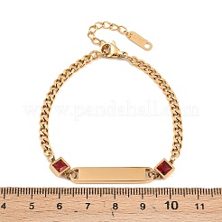 304 Stainless Steel Link Bracelets&nbsp;BJEW-A146-03G