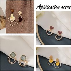 304 Stainless Steel Stud Earring Settings&nbsp;STAS-UN0007-11G