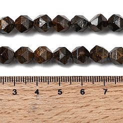 Natural Bronzite Beads Strands&nbsp;G-Z119-A30-02
