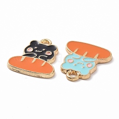 Alloy Enamel Pendants&nbsp;ENAM-B054-15G