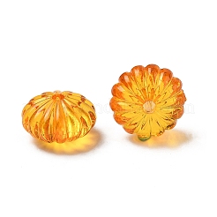 Autumn Theme Transparent Acrylic Beads&nbsp;PL712Y-5