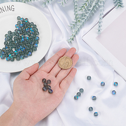 DIY Synthetic Moonstone Beads Stretch Bracelet Making Kits&nbsp;DIY-SC0012-84F