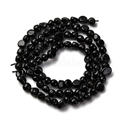 Natural Black Tourmaline Beads Strands&nbsp;G-I389-A30-A