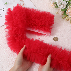 3 Yards Polyester Pleated Lace Trim&nbsp;OCOR-CY0001-02C
