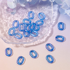 20Pcs Transparent Acrylic Quick Link Connectors&nbsp;OACR-TADJ0001-03J