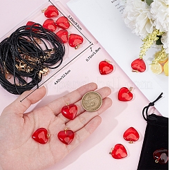 Valentine's Day DIY Pendant Necklaces Making Kits&nbsp;DIY-BBC0002-15A