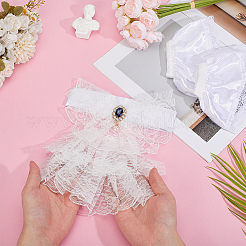 1 Pair Polyester False Sleeve&nbsp;AJEW-CY0003-11