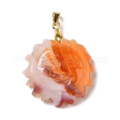 Natural Red Agate Pendants&nbsp;G-E043-01A-05G