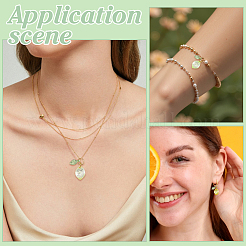 60Pcs Transparent Arylic Pendants&nbsp;PALLOY-ME00036