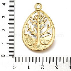 Ion Plating(IP) 304 Stainless Steel Enamel Pendants&nbsp;STAS-I313-03B