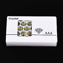 140Pcs Electroplate Glass Charms&nbsp;EGLA-T029-05C