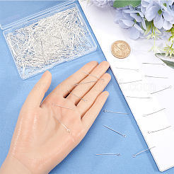 600Pcs Brass Eye Pin&nbsp;KK-SP0001-69B-S