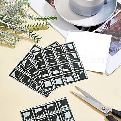 Square PVC 3D Self Adhesive Mosaic Pattern Stickers&nbsp;DIY-WH0260-84C