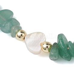 Gemstone Chip Braided Bead Bracelets&nbsp;BJEW-JB10833