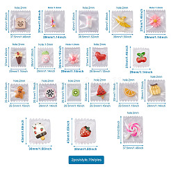 Resin Pendants&nbsp;RESI-TA0001-16