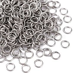 Tarnish Resistant 304 Stainless Steel Open Jump Rings&nbsp;STAS-Q186-02-4x0.6mm