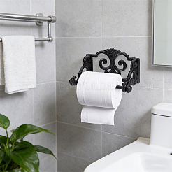 Iron Wall-mounted Towel Rack&nbsp;AJEW-WH0752-448