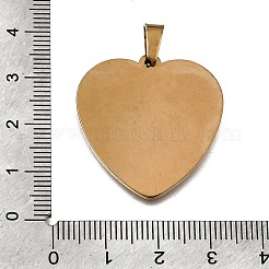 304 Stainless Steel Pendant Cabochons Settings&nbsp;SA-CBA8A58-01A-G