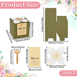 Cardboard Candy Packing Boxes&nbsp;CON-WH0816-026A-G