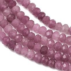 Dyed Natural Whie Jade Beads Strands&nbsp;GG-CBAF9EE-A30-3x4mm