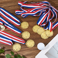 8Pcs Alloy Medal&nbsp;AJEW-DC0001-82